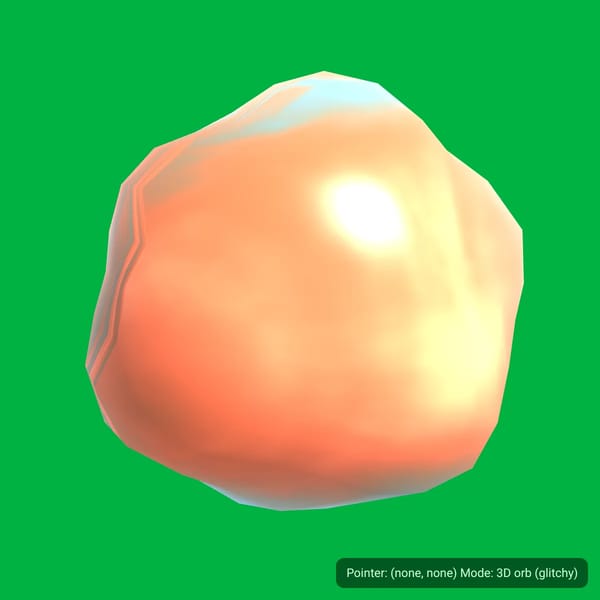 Abstract roamer green screen