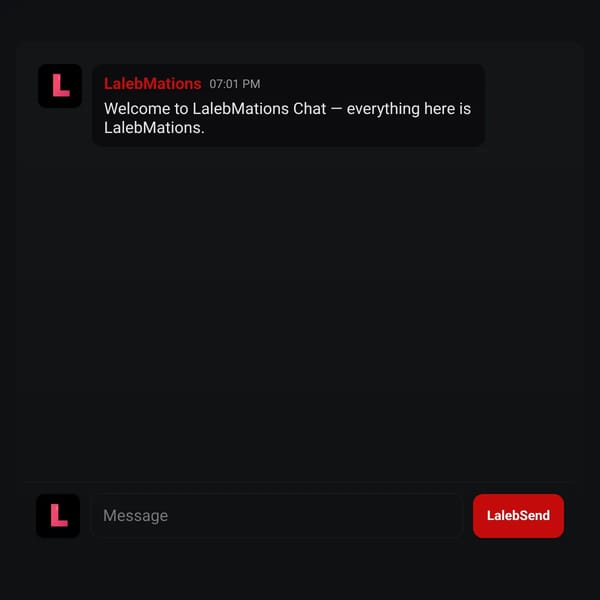 LalebMations Chat