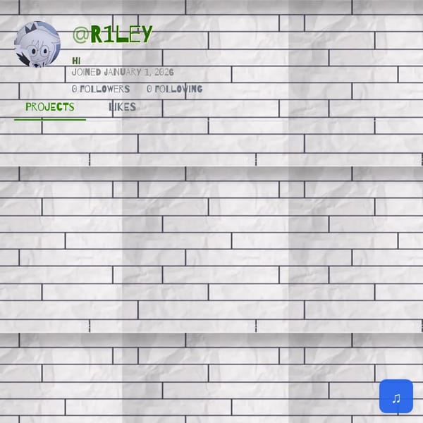 R1ley's User Profile Page