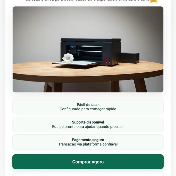 Página de Venda