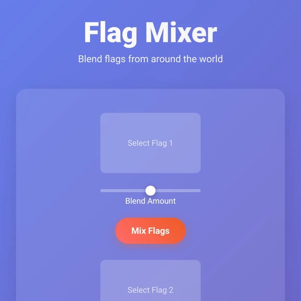 Flag Mixer - Blend World Flags