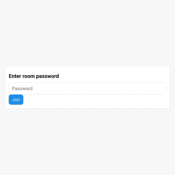 Simple Multi Password Room