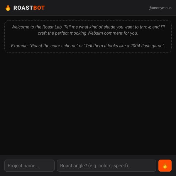 RoastMyProject AI