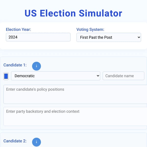 US Election Simulator