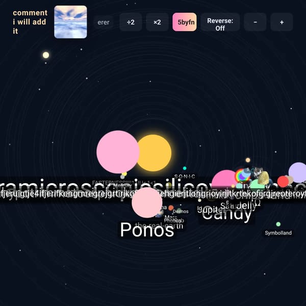 2D Solar System