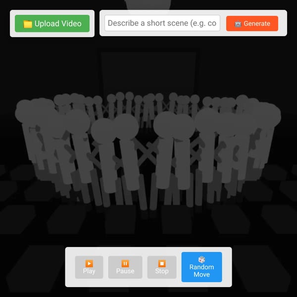 3D Stickman Theater Party