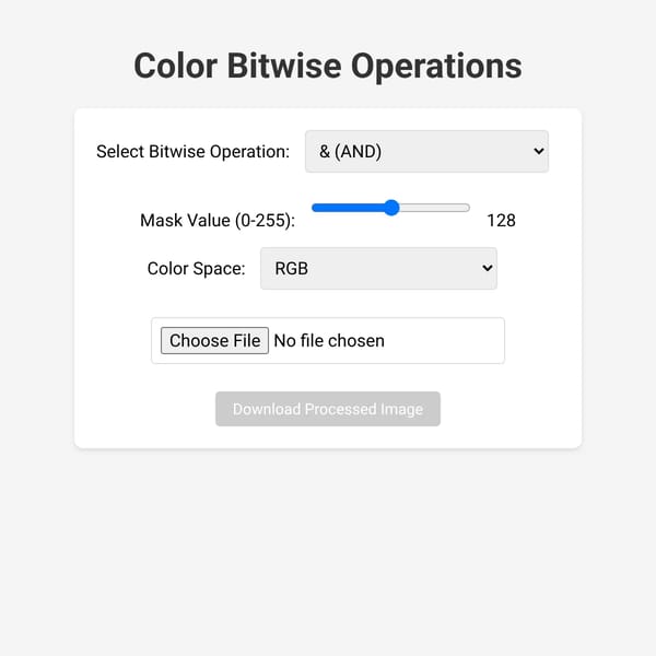 Color Bitwise Operations