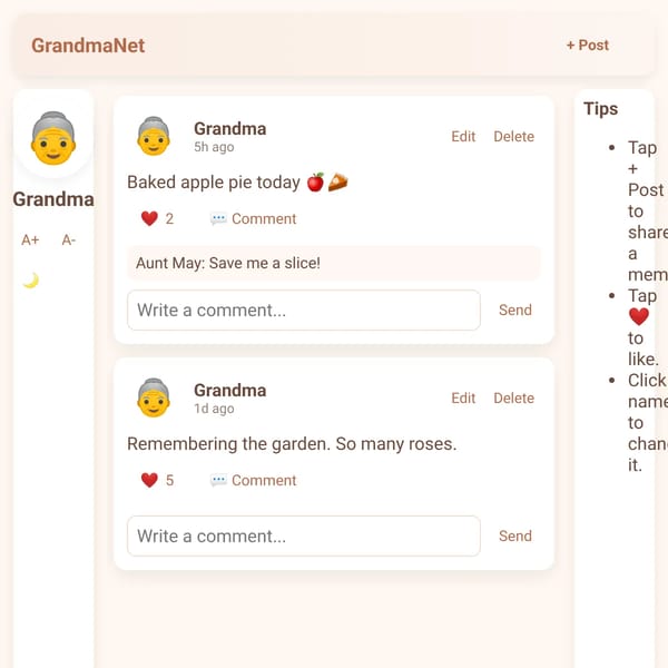 GRANDMA.NET