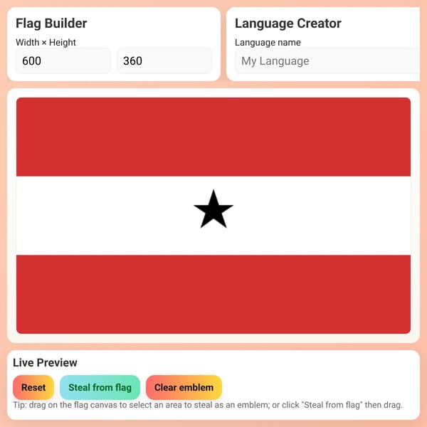 Flag & Language Maker
