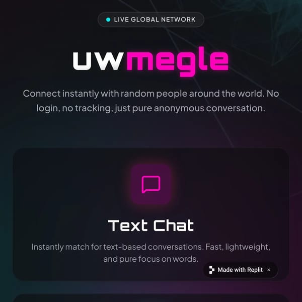 Uwmegle Like Omegle and uhmegle
