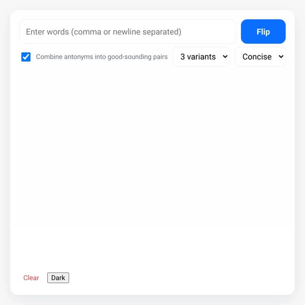 Opposite Generator