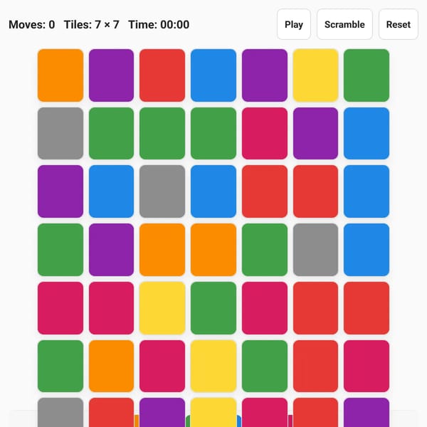 7x7 Color Match