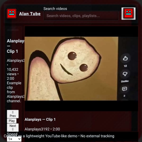 horror alanTube