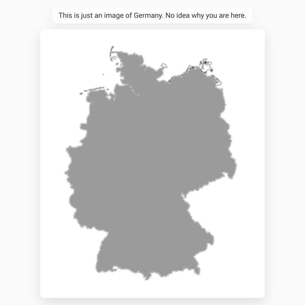 Just an image of Germany