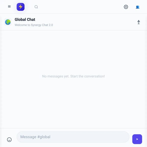 Synergy Chat V2.0 (W.I.P)