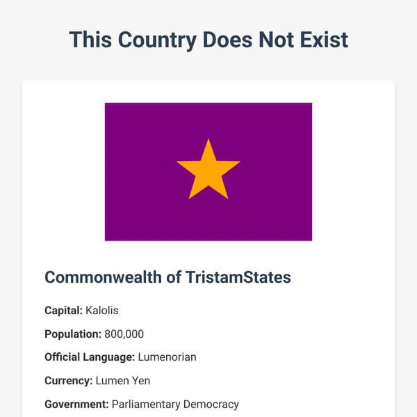 This Country Does Not Exist