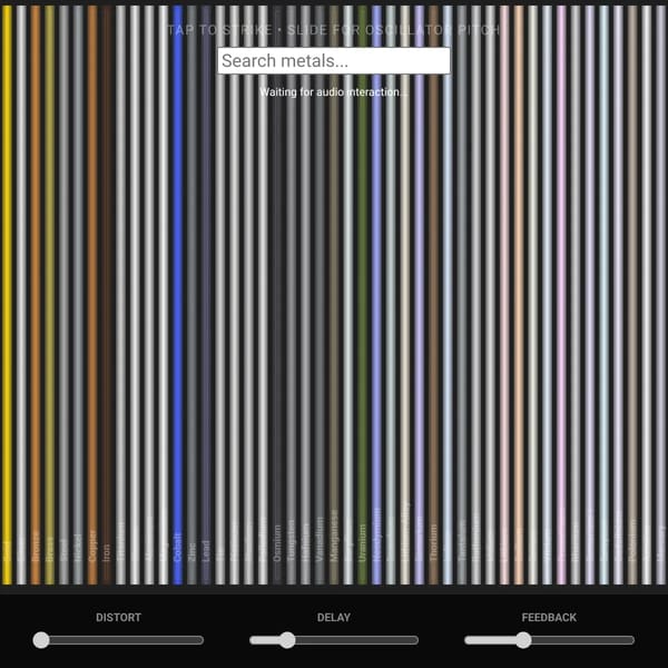 Metallic Noise Generator