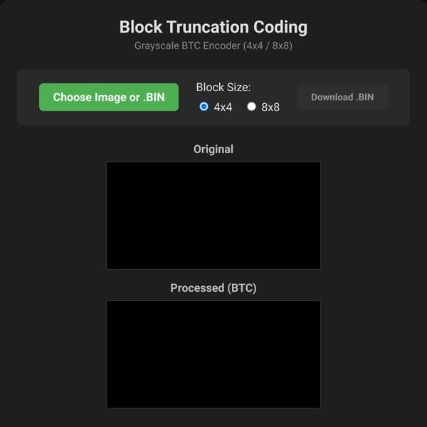 Block Truncation Coding
