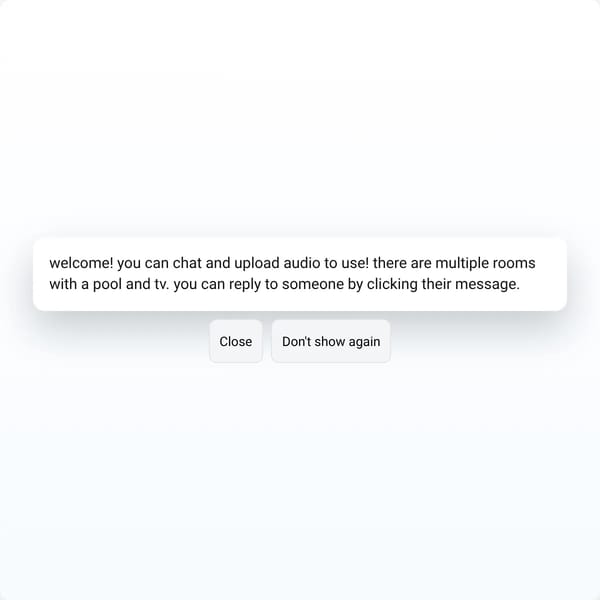 Chat Room — Moving Faces