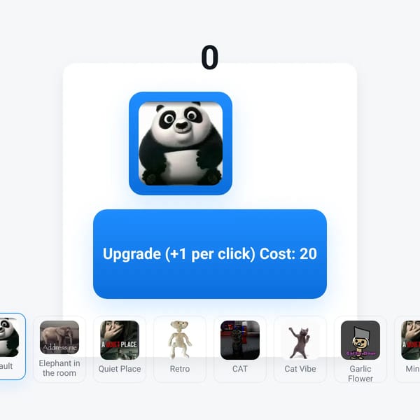 Interactive Click Counter