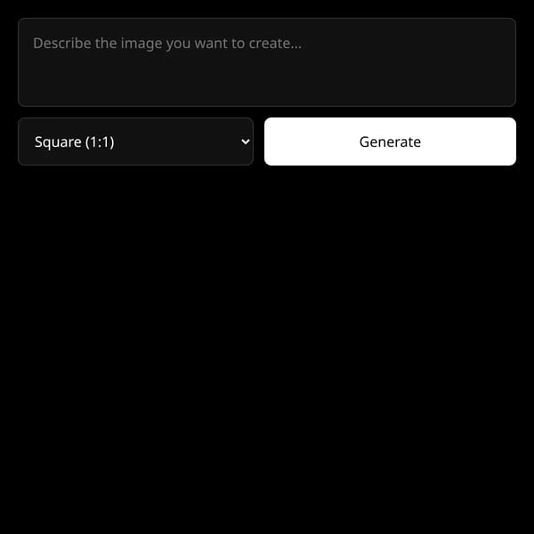AI Image Generator(for me)