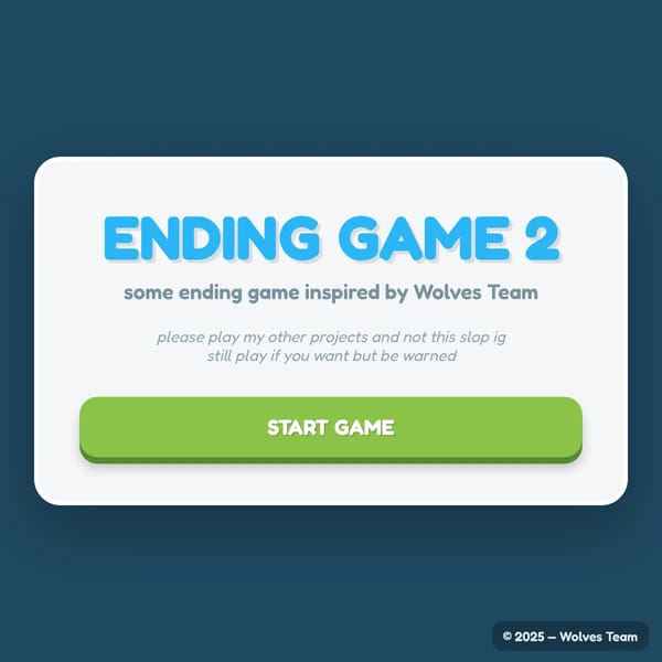 Ending Game 2