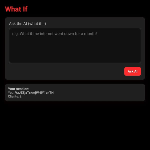 What If — Websim