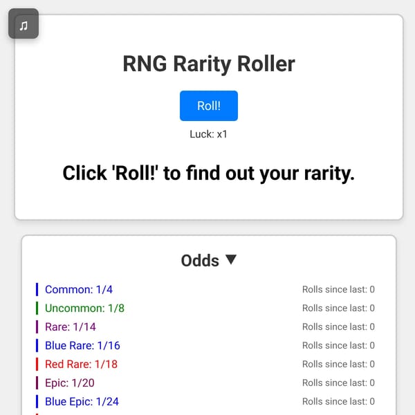 Game Rng