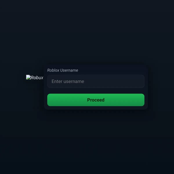 Robux Generator — Demo