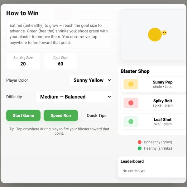 Get Fat Game