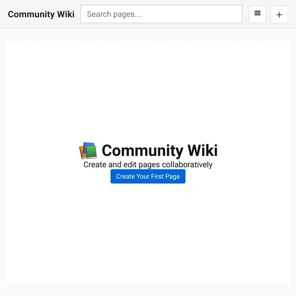The Community Wiki