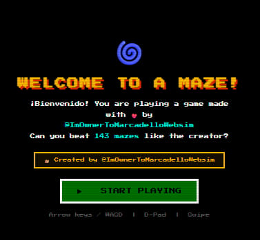 A Maze 👾(NES Style)