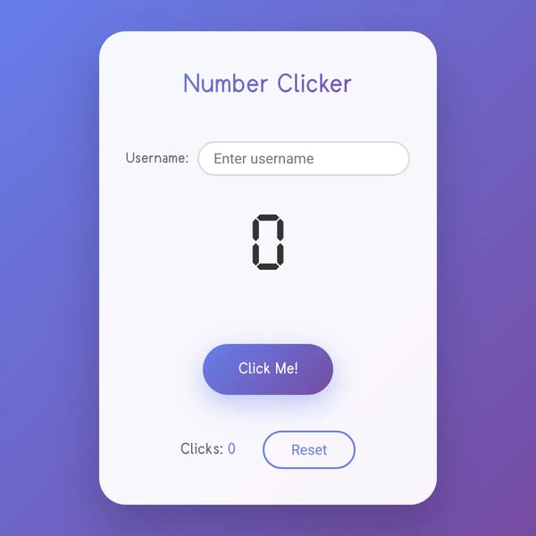 Number Clicker