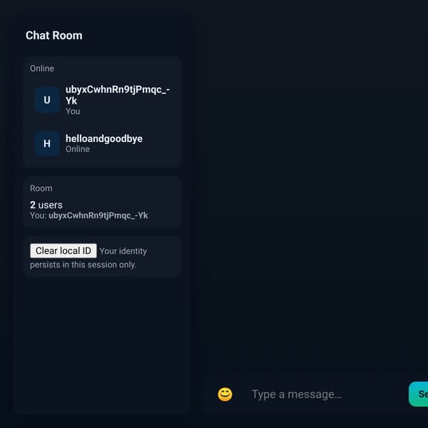 Multiplayer Chat Room