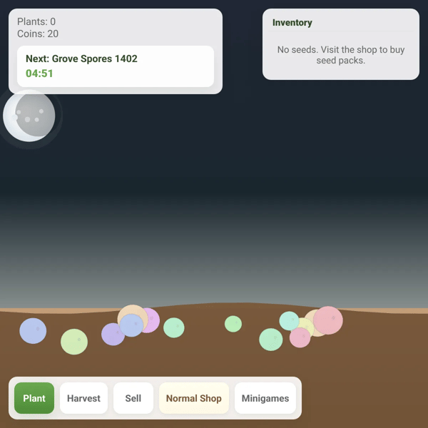 grow a garden websim edtion