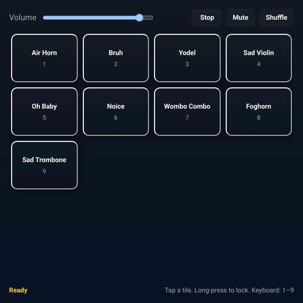 Meme Sound Board