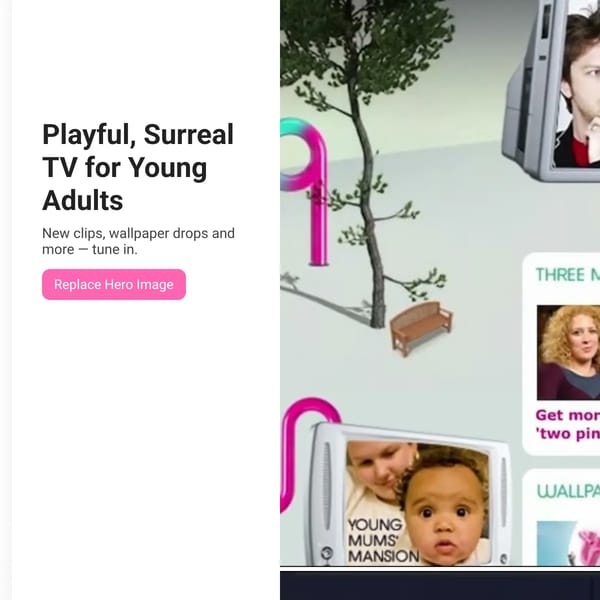 BBC Three Website Maker