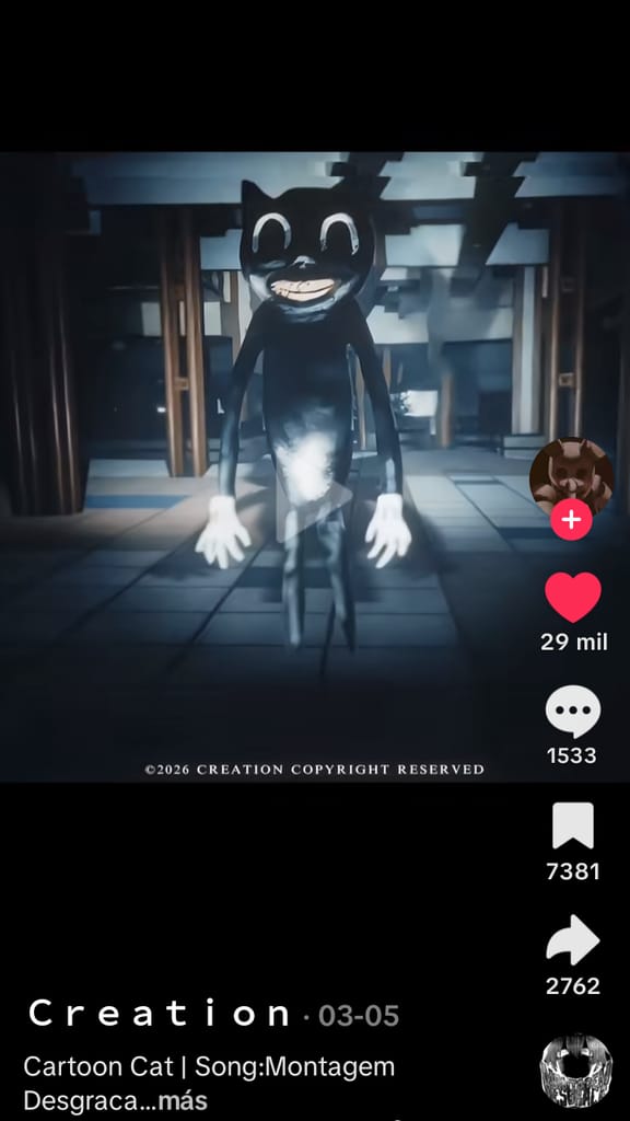 SVG Cartoon Cat Chat Interaction