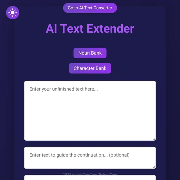 AI Text Extender