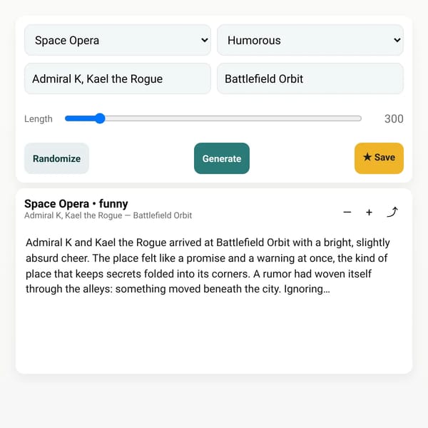 Story Generator