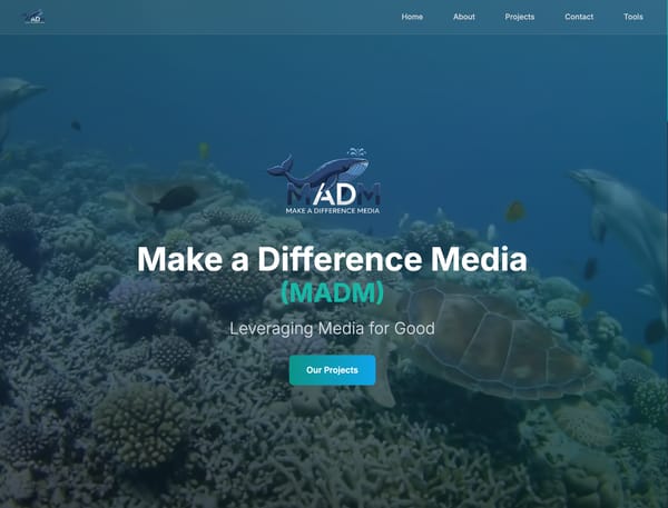 Make a Difference Media - Leveraging Media for Good