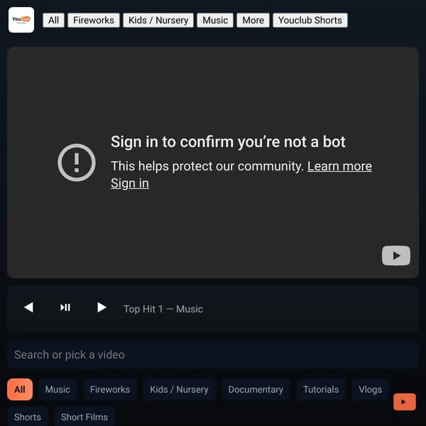 YouClub (a copy of youtube)