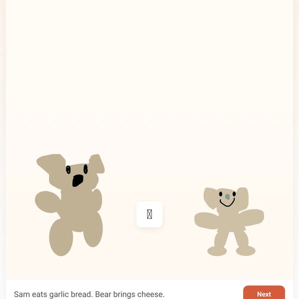 Sam & Bear Story