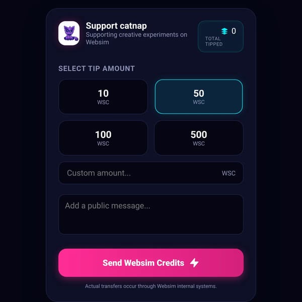 Tip & Support