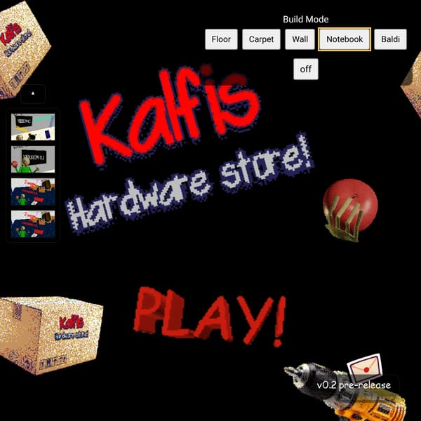 Kalfi's hardware store: DEMO