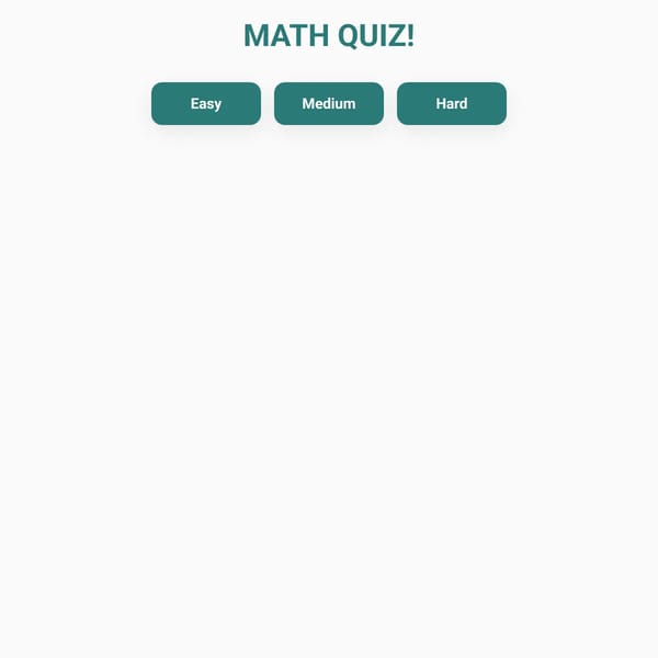 Math Quiz