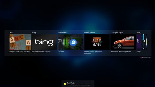 Microsoft Surface (Pixelsense)