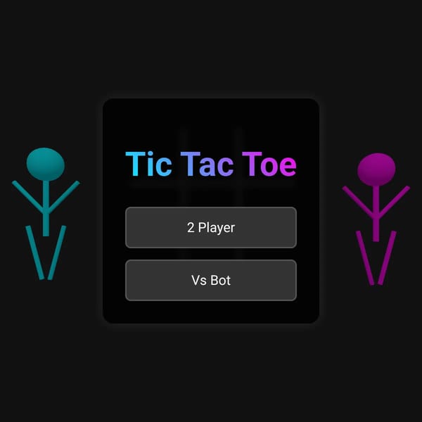 3D Stickman Tic Tac Toe