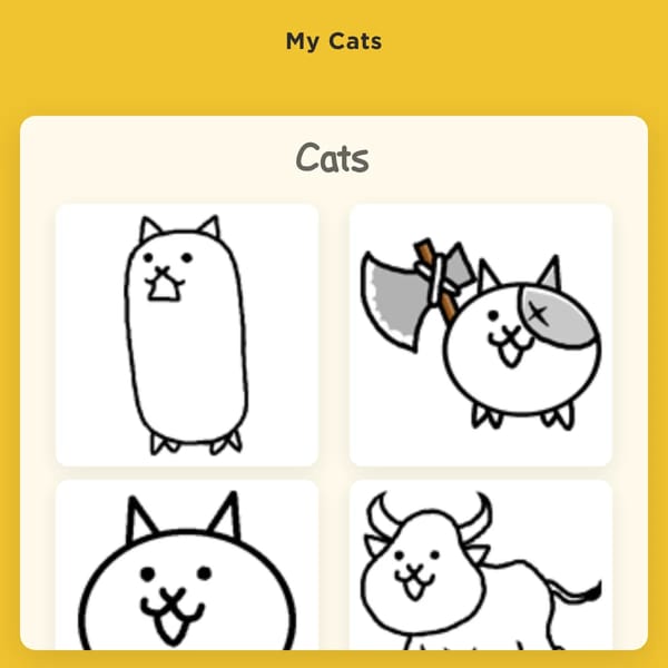 List of My Battle Cats