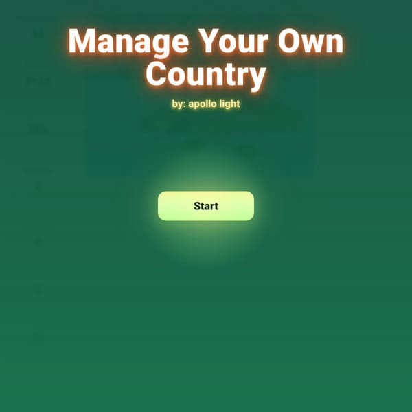 manage your own country